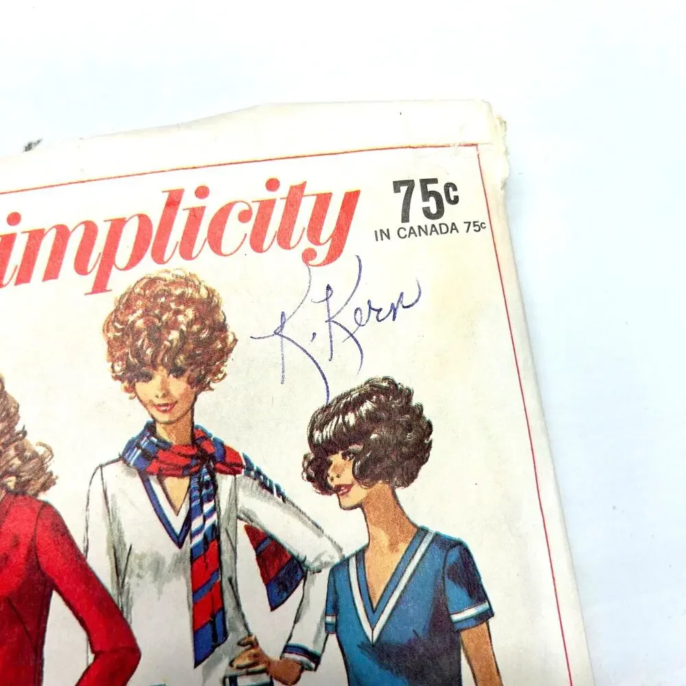 Simplicity‎ Vintage 1960's Pattern #7934 Misses Skirt Only Size 14